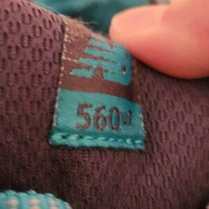 ISO New Balance 560v7 Gray/Turquoise Athletic Sneakers Women’s Size 7.5D W560LS7